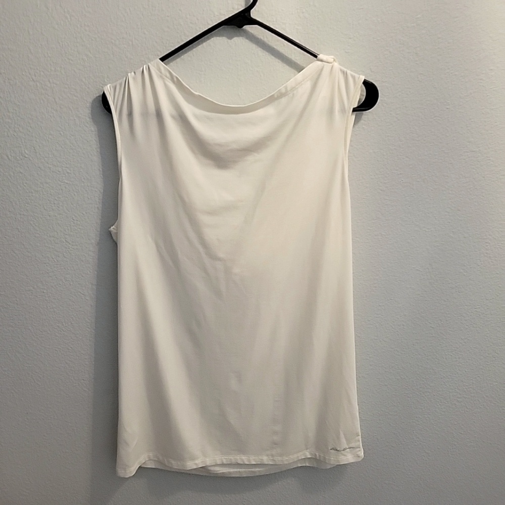 Women's  Eddie Bauer  Stretch Hooded Tank Top Sleeveless Shirt - Size Small
